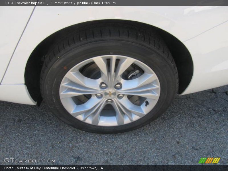 Summit White / Jet Black/Dark Titanium 2014 Chevrolet Impala LT