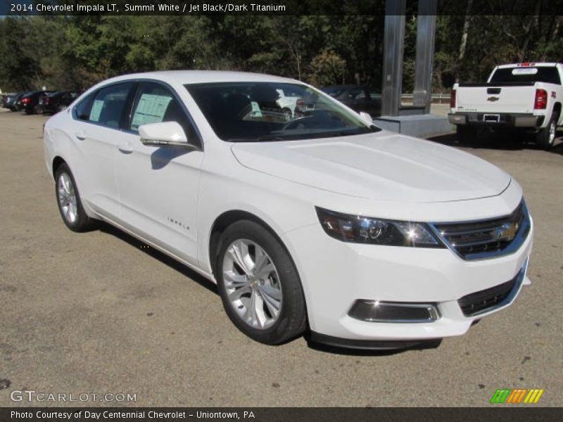 Front 3/4 View of 2014 Impala LT