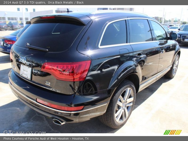 Orca Black Metallic / Black 2014 Audi Q7 3.0 TDI quattro