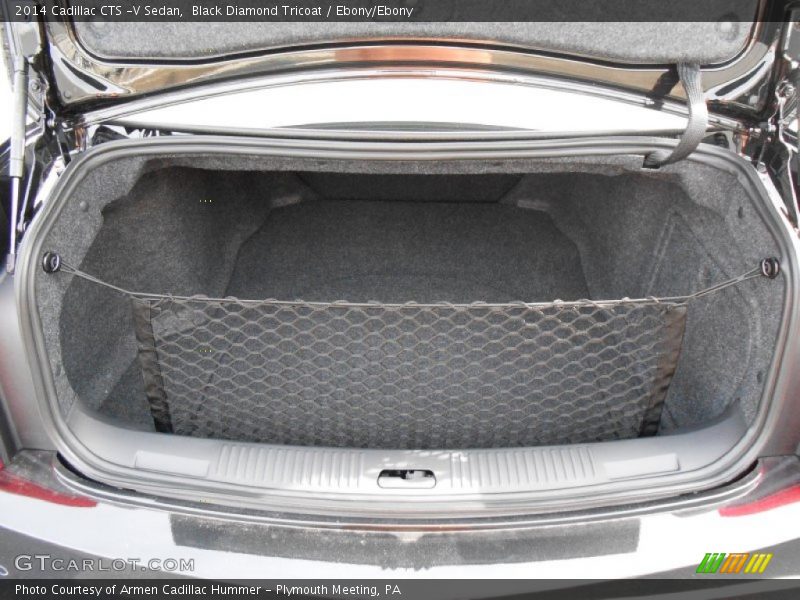  2014 CTS -V Sedan Trunk