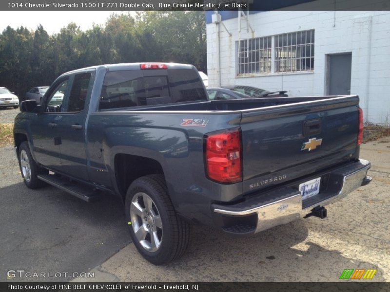Blue Granite Metallic / Jet Black 2014 Chevrolet Silverado 1500 LT Z71 Double Cab