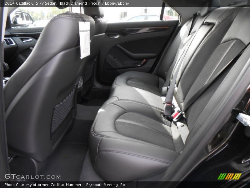 Rear Seat of 2014 CTS -V Sedan