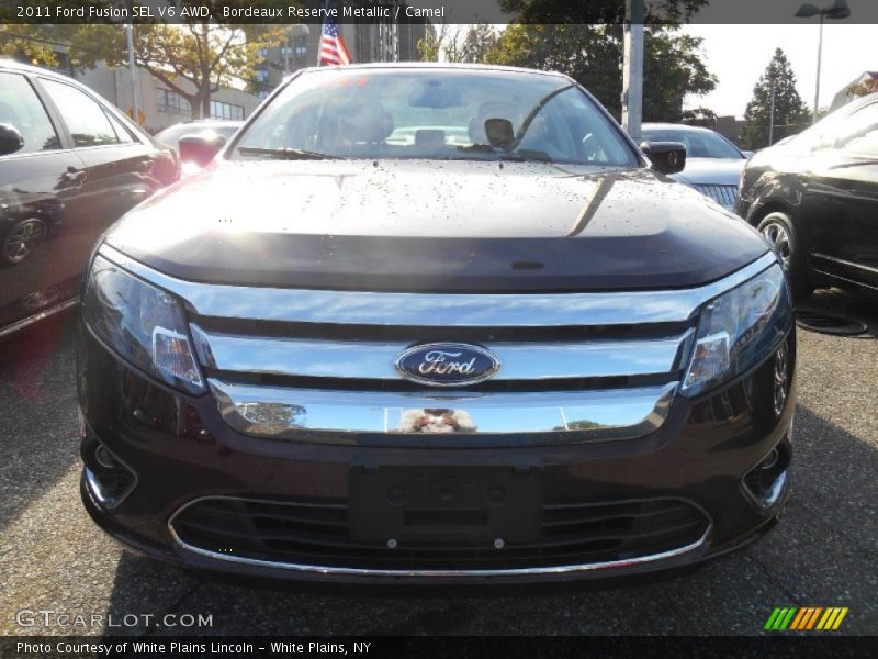 Bordeaux Reserve Metallic / Camel 2011 Ford Fusion SEL V6 AWD