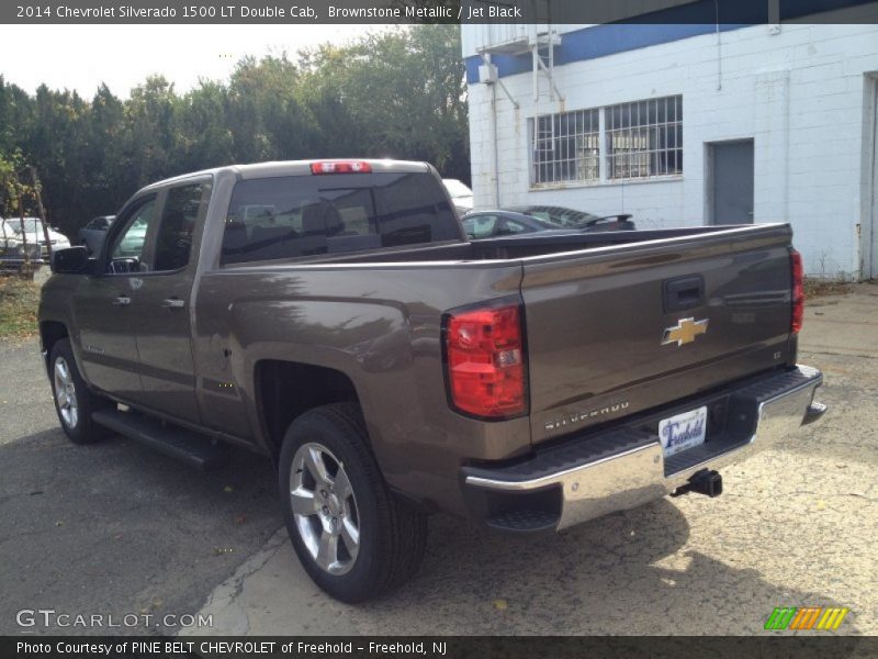 Brownstone Metallic / Jet Black 2014 Chevrolet Silverado 1500 LT Double Cab