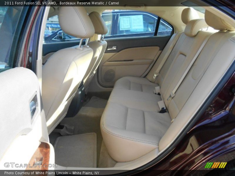 Bordeaux Reserve Metallic / Camel 2011 Ford Fusion SEL V6 AWD
