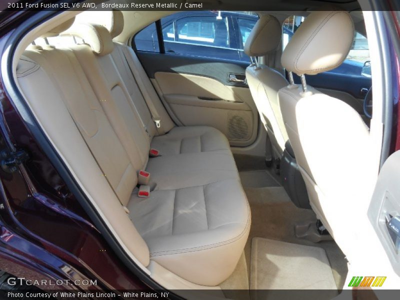 Bordeaux Reserve Metallic / Camel 2011 Ford Fusion SEL V6 AWD