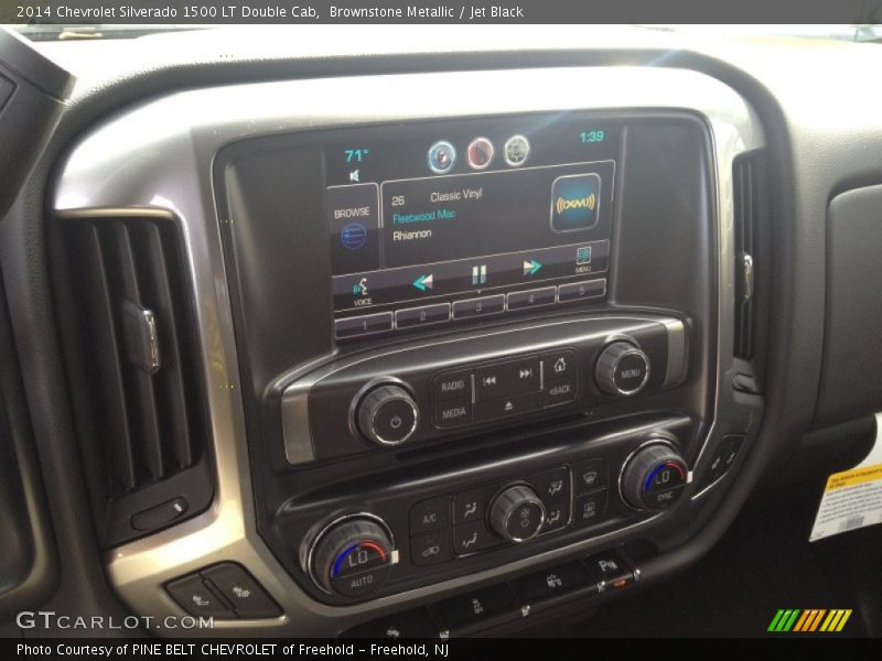 Brownstone Metallic / Jet Black 2014 Chevrolet Silverado 1500 LT Double Cab