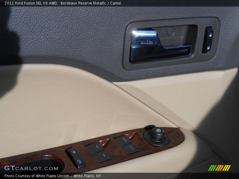 Bordeaux Reserve Metallic / Camel 2011 Ford Fusion SEL V6 AWD