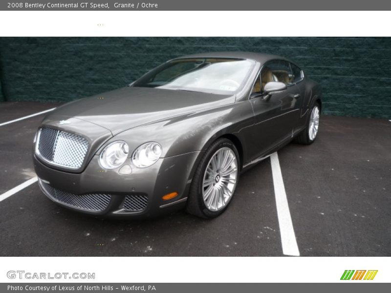 Granite / Ochre 2008 Bentley Continental GT Speed