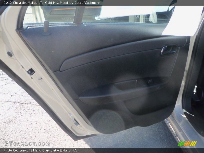Gold Mist Metallic / Cocoa/Cashmere 2012 Chevrolet Malibu LT