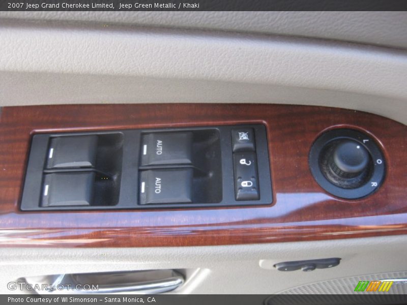 Jeep Green Metallic / Khaki 2007 Jeep Grand Cherokee Limited