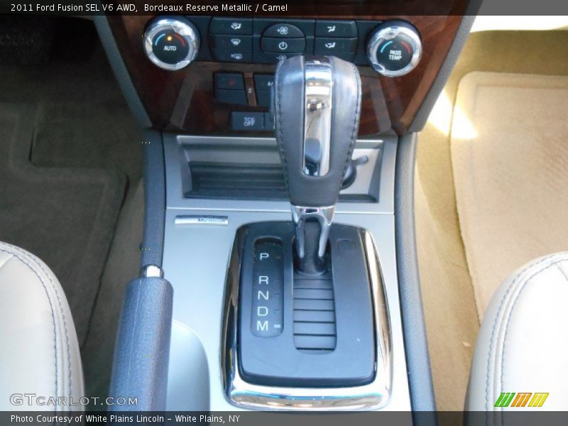 Bordeaux Reserve Metallic / Camel 2011 Ford Fusion SEL V6 AWD
