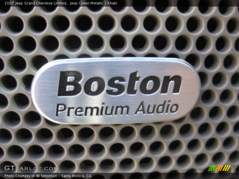 Jeep Green Metallic / Khaki 2007 Jeep Grand Cherokee Limited