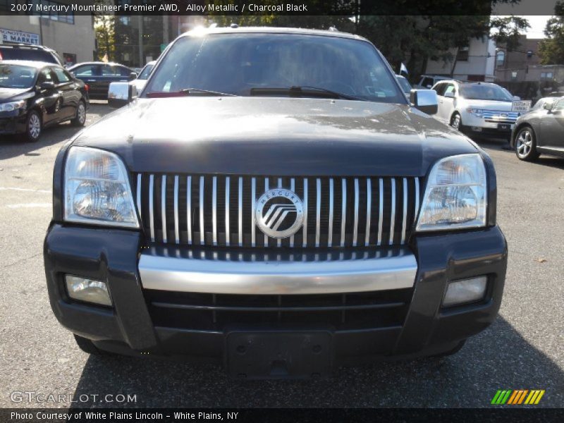 Alloy Metallic / Charcoal Black 2007 Mercury Mountaineer Premier AWD
