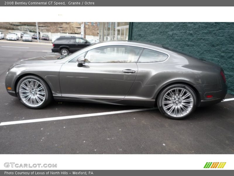 Granite / Ochre 2008 Bentley Continental GT Speed