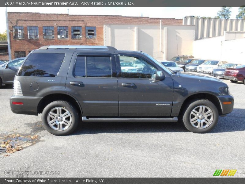 Alloy Metallic / Charcoal Black 2007 Mercury Mountaineer Premier AWD