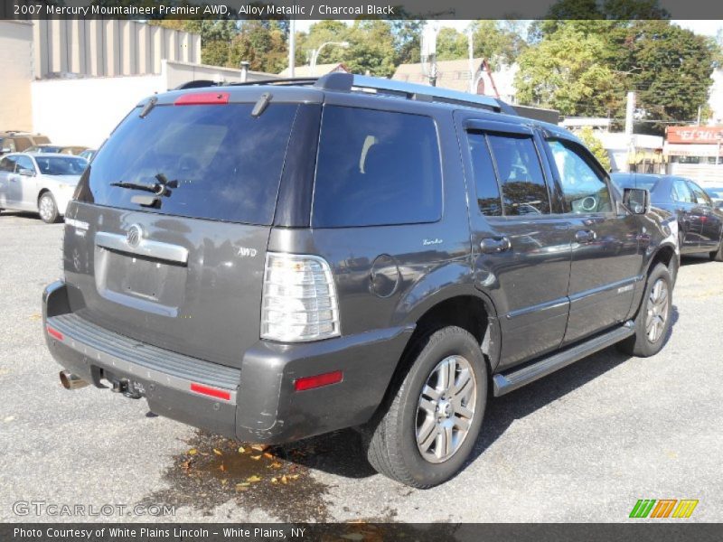 Alloy Metallic / Charcoal Black 2007 Mercury Mountaineer Premier AWD