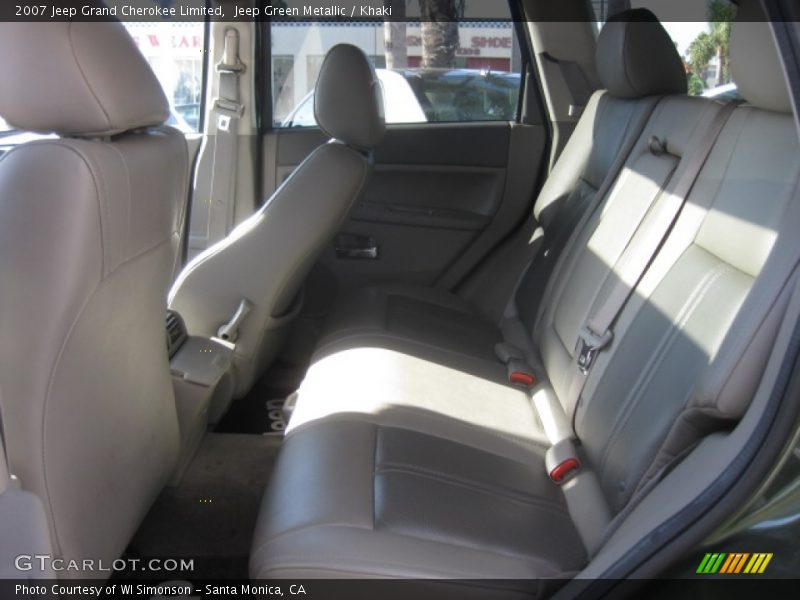 Jeep Green Metallic / Khaki 2007 Jeep Grand Cherokee Limited