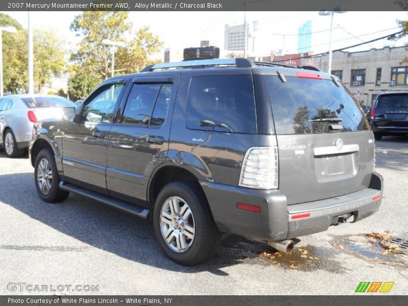 Alloy Metallic / Charcoal Black 2007 Mercury Mountaineer Premier AWD