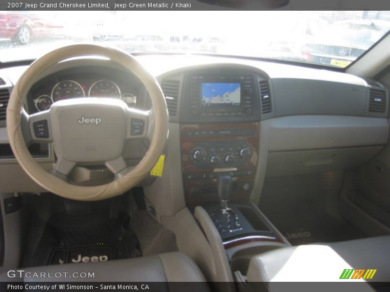 Jeep Green Metallic / Khaki 2007 Jeep Grand Cherokee Limited