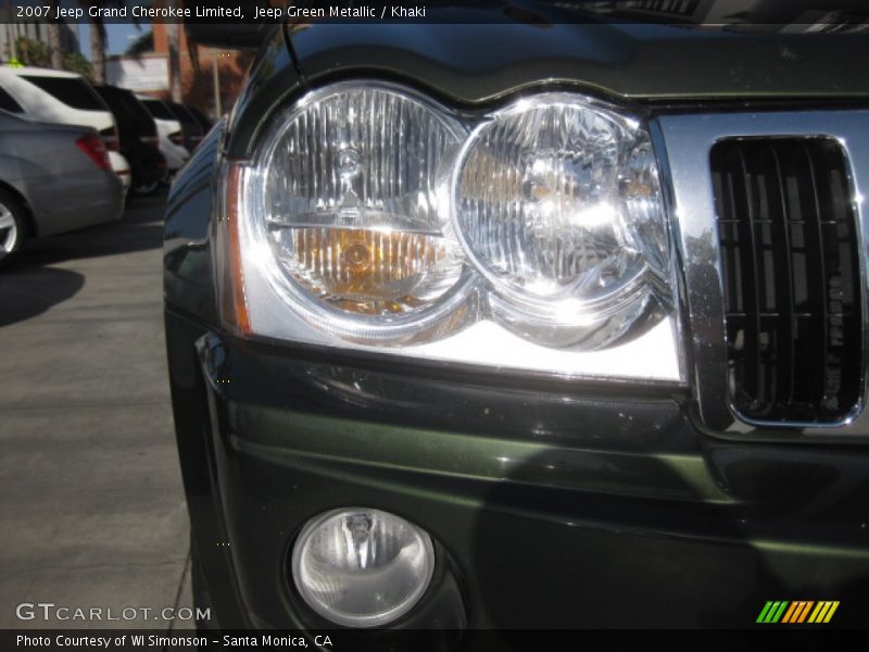 Jeep Green Metallic / Khaki 2007 Jeep Grand Cherokee Limited