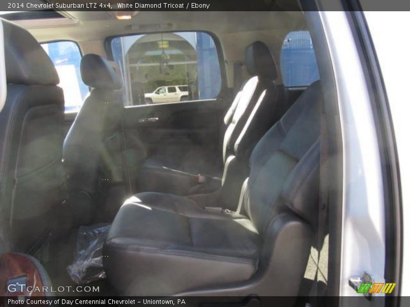 White Diamond Tricoat / Ebony 2014 Chevrolet Suburban LTZ 4x4