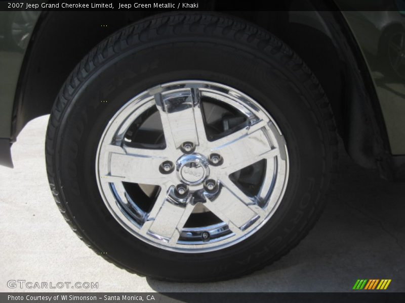 Jeep Green Metallic / Khaki 2007 Jeep Grand Cherokee Limited