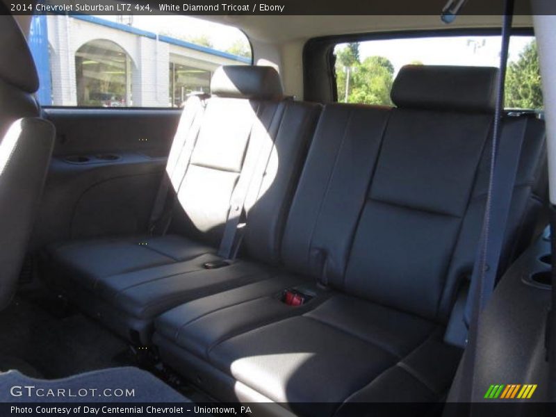 White Diamond Tricoat / Ebony 2014 Chevrolet Suburban LTZ 4x4