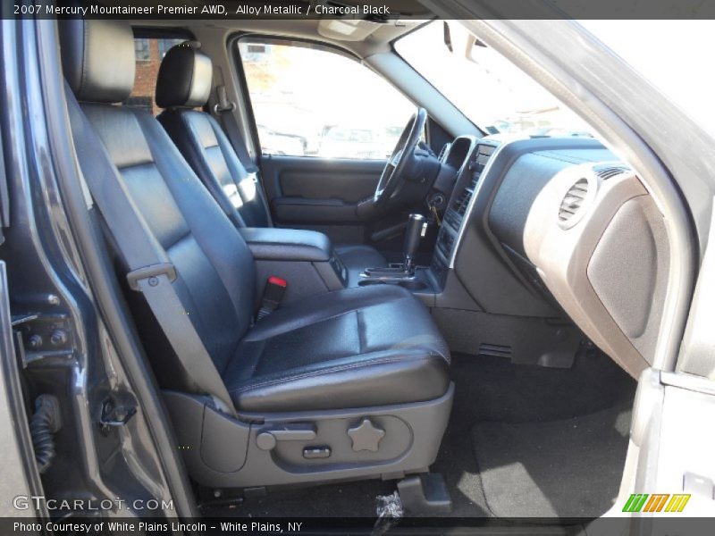 Alloy Metallic / Charcoal Black 2007 Mercury Mountaineer Premier AWD