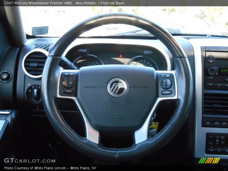 Alloy Metallic / Charcoal Black 2007 Mercury Mountaineer Premier AWD
