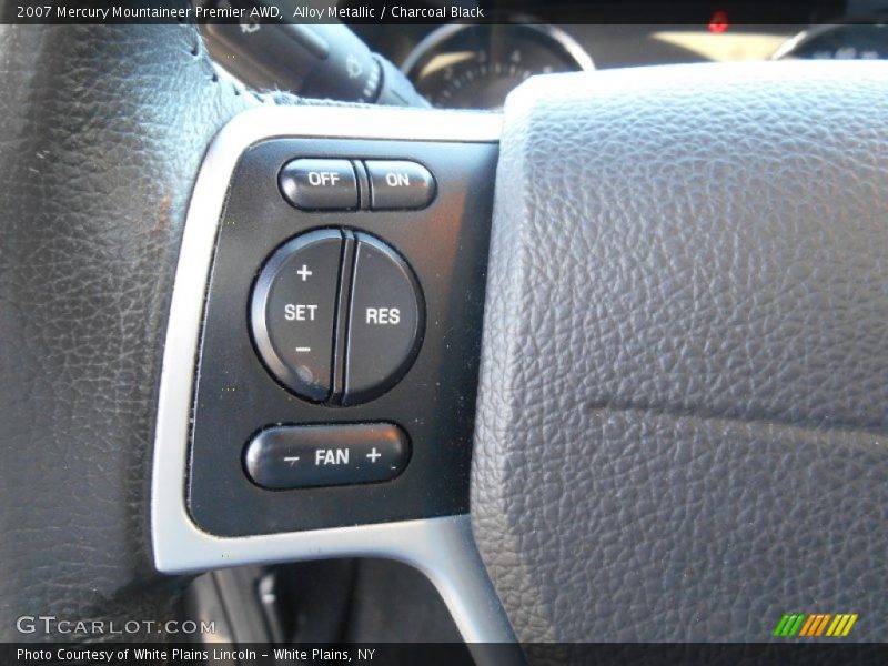 Alloy Metallic / Charcoal Black 2007 Mercury Mountaineer Premier AWD
