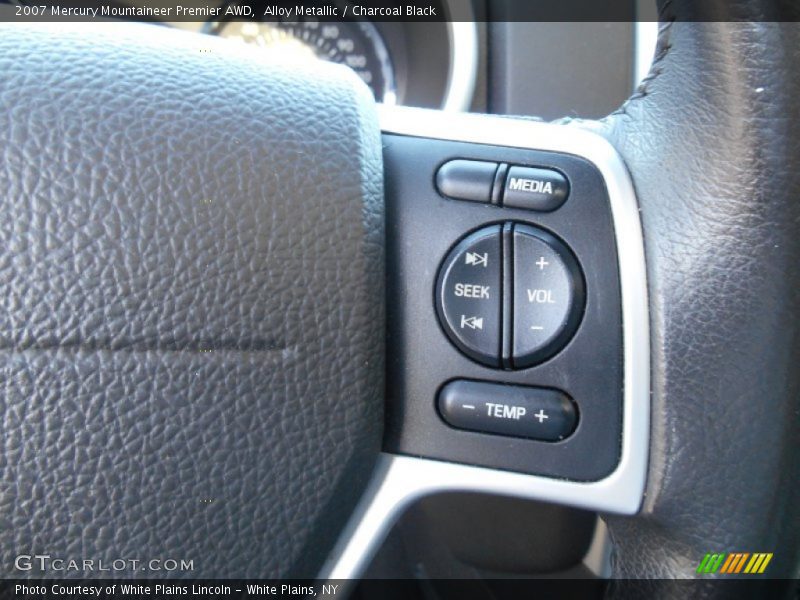 Alloy Metallic / Charcoal Black 2007 Mercury Mountaineer Premier AWD