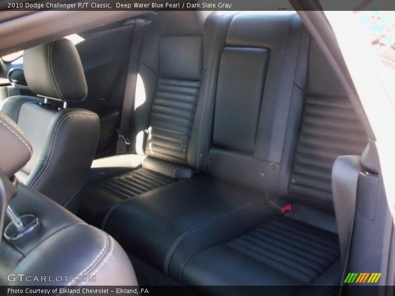 Deep Water Blue Pearl / Dark Slate Gray 2010 Dodge Challenger R/T Classic