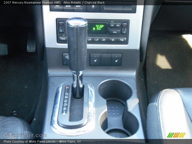 Alloy Metallic / Charcoal Black 2007 Mercury Mountaineer Premier AWD