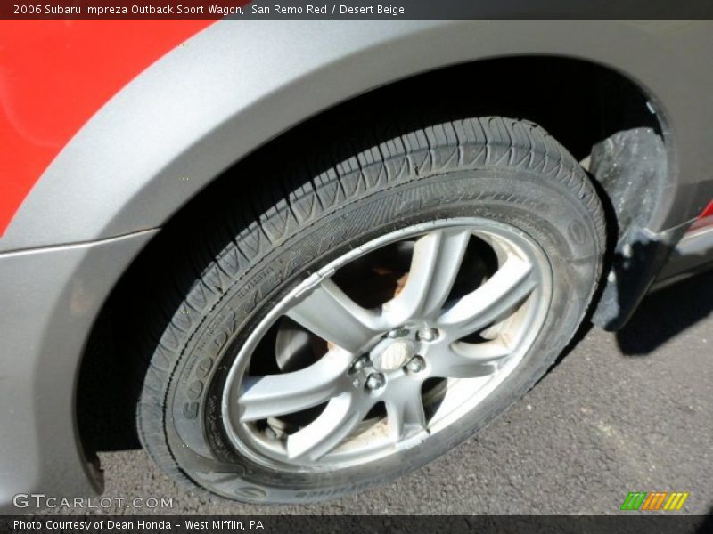 San Remo Red / Desert Beige 2006 Subaru Impreza Outback Sport Wagon