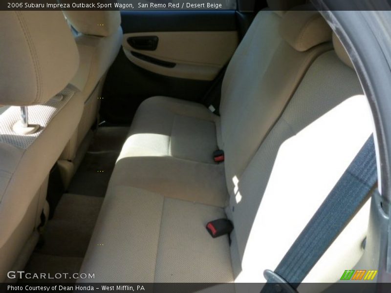 San Remo Red / Desert Beige 2006 Subaru Impreza Outback Sport Wagon