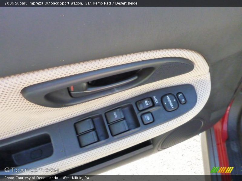 San Remo Red / Desert Beige 2006 Subaru Impreza Outback Sport Wagon