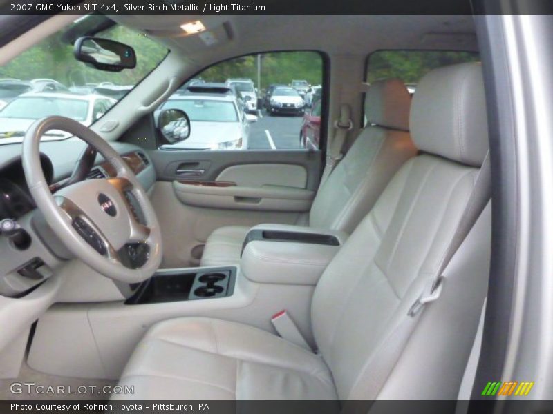 Silver Birch Metallic / Light Titanium 2007 GMC Yukon SLT 4x4