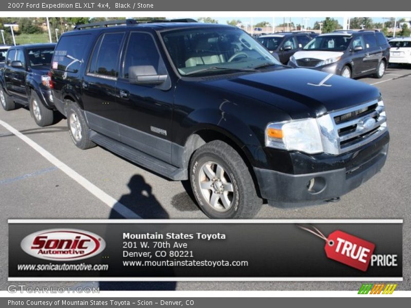 Black / Stone 2007 Ford Expedition EL XLT 4x4