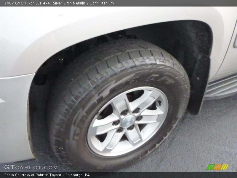 Silver Birch Metallic / Light Titanium 2007 GMC Yukon SLT 4x4