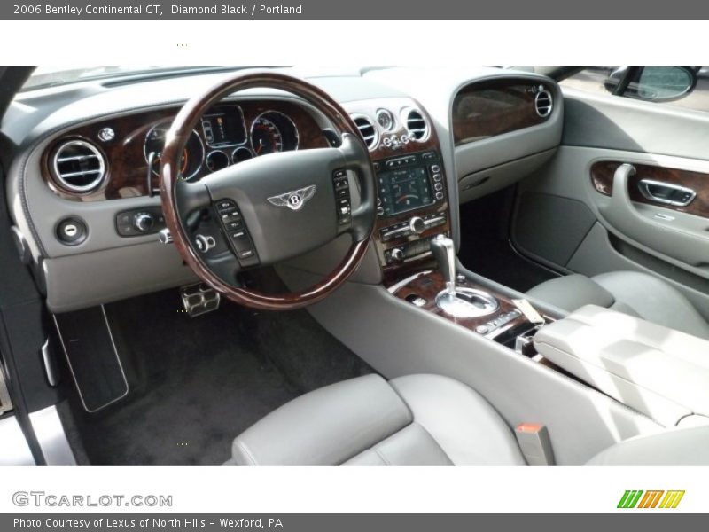 Diamond Black / Portland 2006 Bentley Continental GT