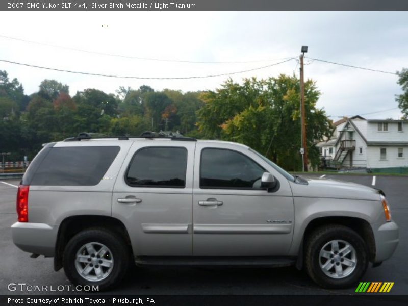 Silver Birch Metallic / Light Titanium 2007 GMC Yukon SLT 4x4