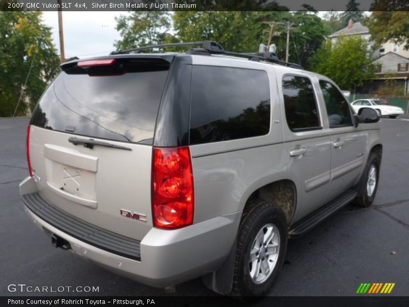 Silver Birch Metallic / Light Titanium 2007 GMC Yukon SLT 4x4