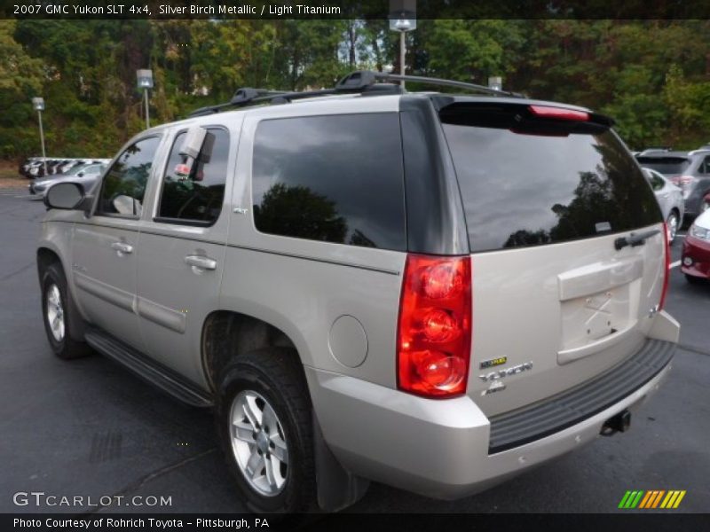 Silver Birch Metallic / Light Titanium 2007 GMC Yukon SLT 4x4