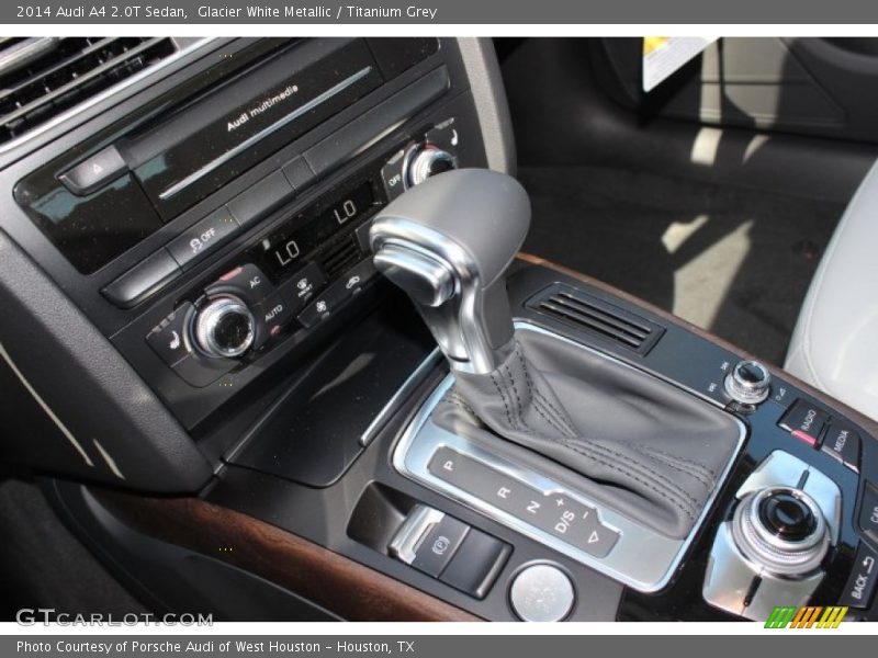 Glacier White Metallic / Titanium Grey 2014 Audi A4 2.0T Sedan