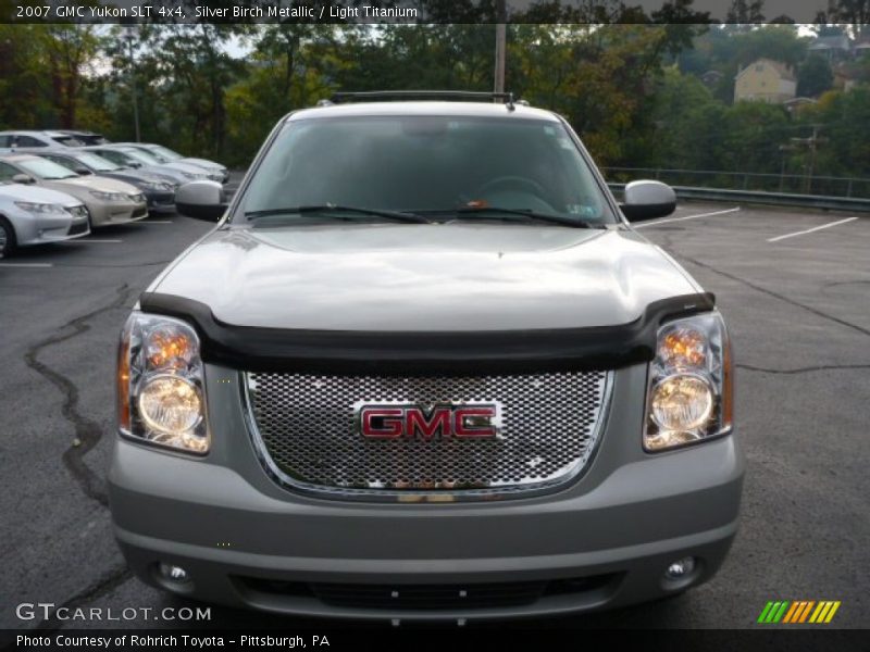 Silver Birch Metallic / Light Titanium 2007 GMC Yukon SLT 4x4
