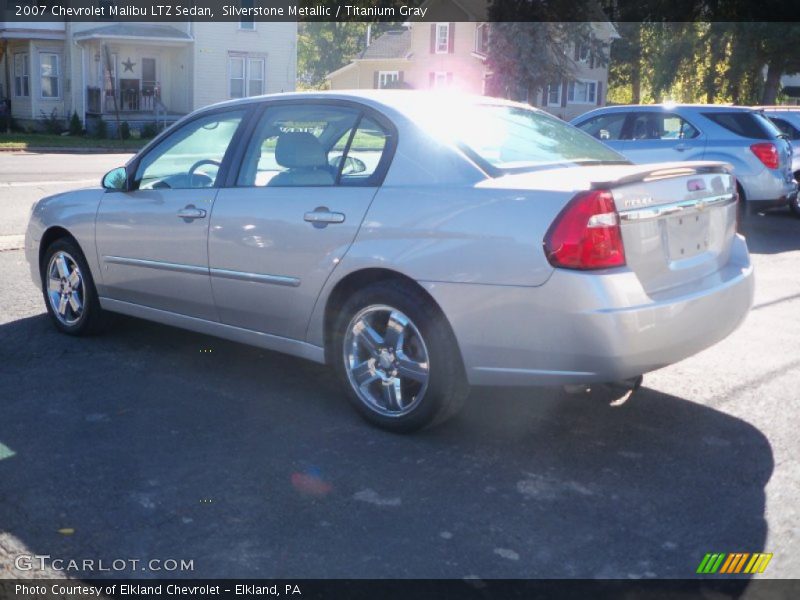 Silverstone Metallic / Titanium Gray 2007 Chevrolet Malibu LTZ Sedan