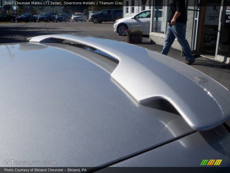 Silverstone Metallic / Titanium Gray 2007 Chevrolet Malibu LTZ Sedan