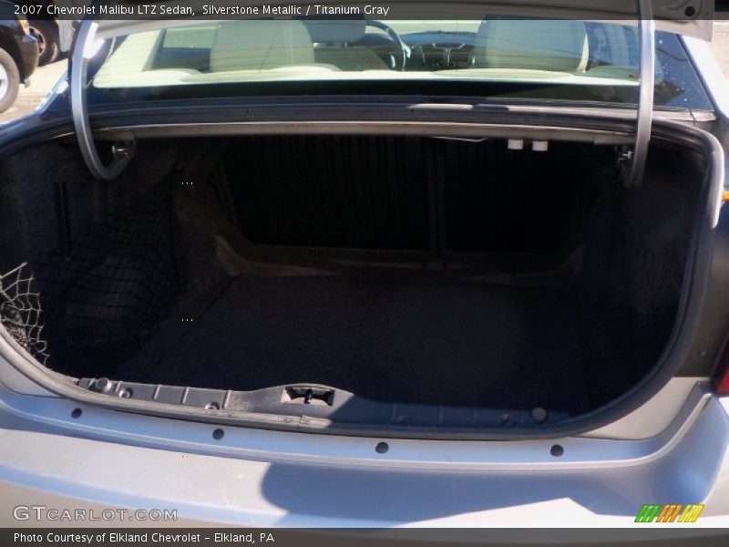 Silverstone Metallic / Titanium Gray 2007 Chevrolet Malibu LTZ Sedan