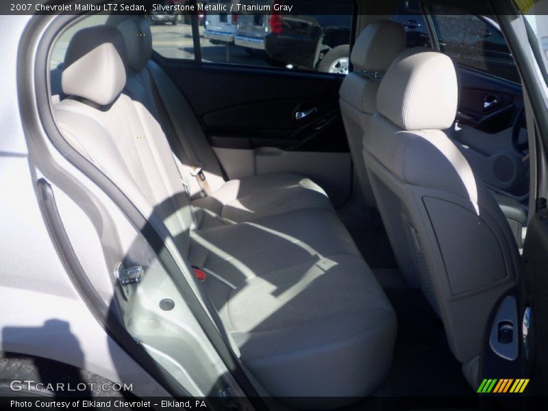 Silverstone Metallic / Titanium Gray 2007 Chevrolet Malibu LTZ Sedan